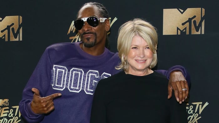 Snoop Dogg and Martha Stewart